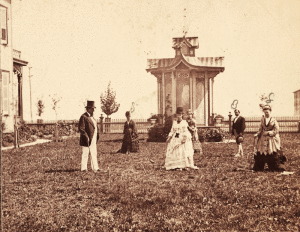 Croquet at Mr. McCrary's Cottage. New Jersey, ca. 1875. LOC: 2006677577.