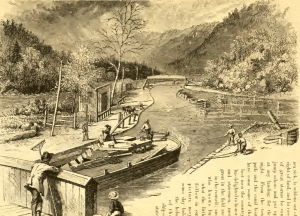 Erie Canal, 1881. 