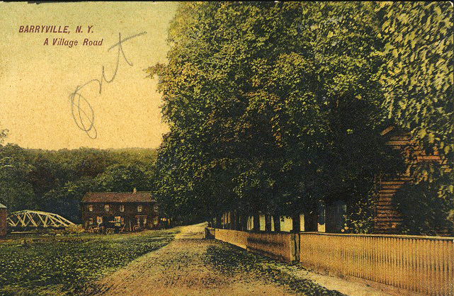 1905 A village Road in Barryville.