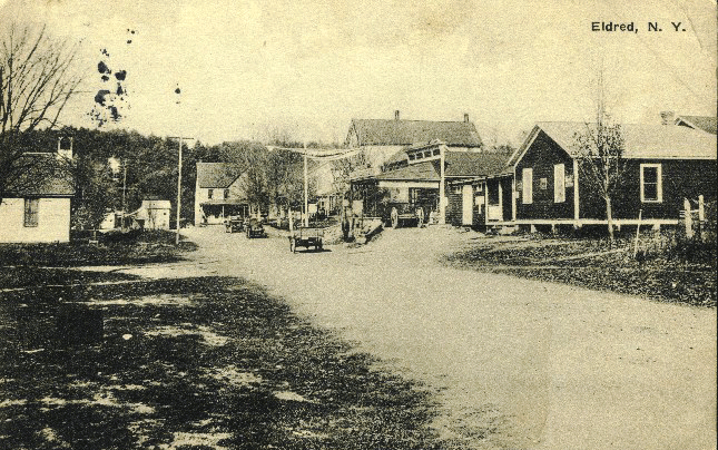 1905 view of Eldred from the east.
