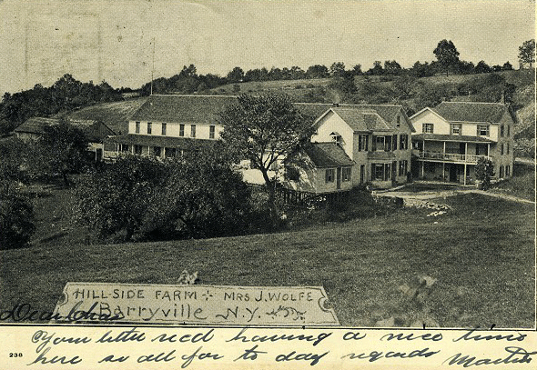 1906 Hillside Farm, Mrs. J. Wolfe, Barryville, NY.