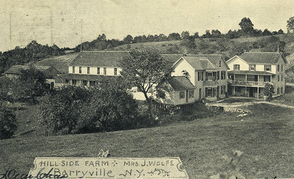1906, Mrs. J. Wolfe, Hillside Farm, Barryville.
