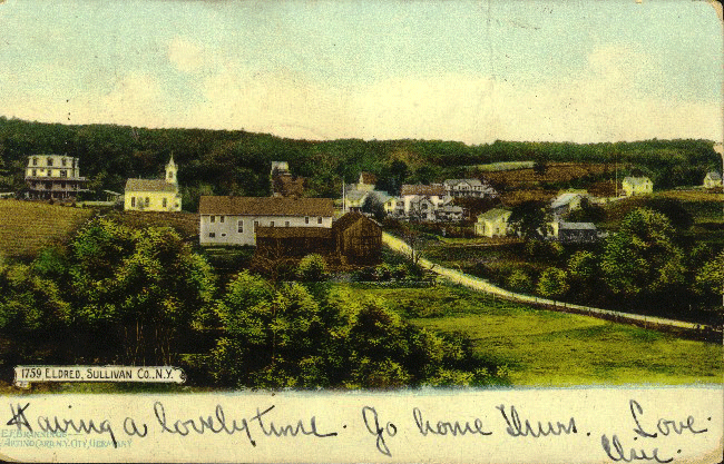 1906 view of Eldred.