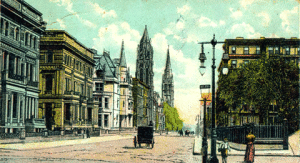 Fifth Ave., NYC. Postcard, 1906.