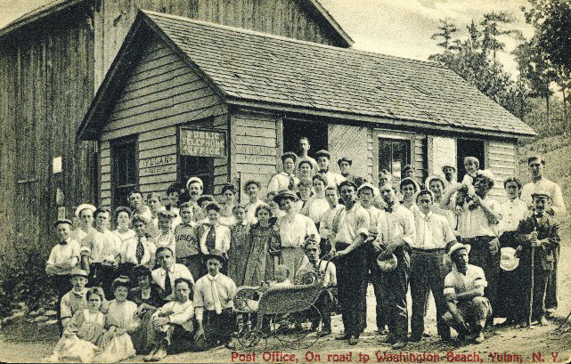 1908 Yulan Post Office on the road to Washington Beach.