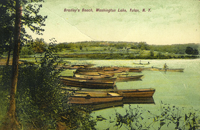Bradley's Beach, Washington Lake, Yulan, 1909.