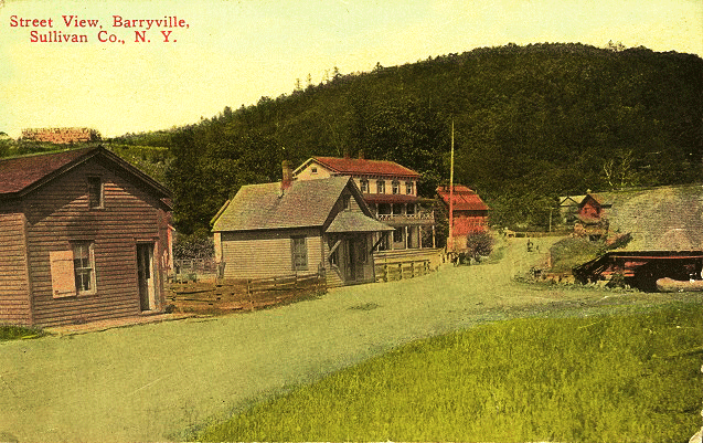 1910 Street View of Barryville.