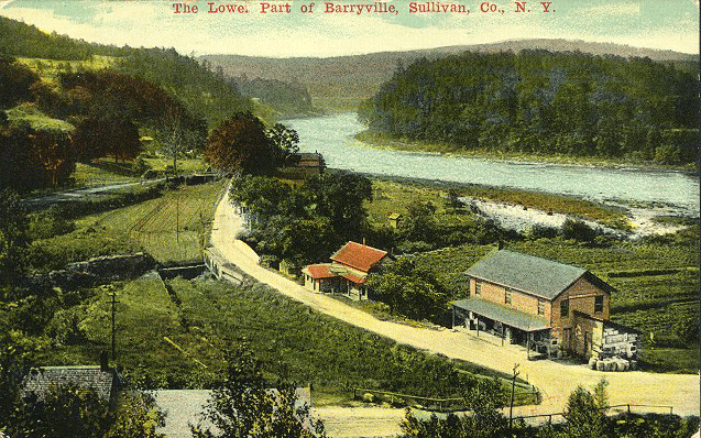 The Lower Part of Barryville, 1911.