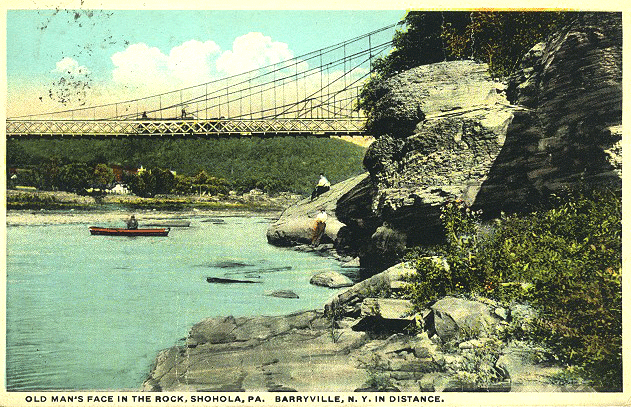 Shohola-Barryville Bridge, 1921.