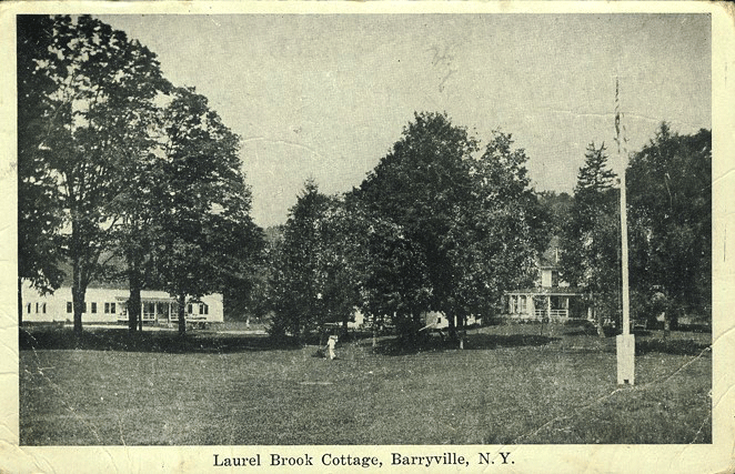 Laurel Brook Cottage, Barryville, 1940.