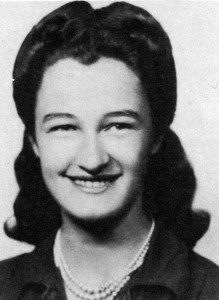 Kate Strenglein, 1943 Eldred School Yearbook.