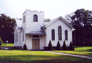 Barryville Methodist Church, 2007.
