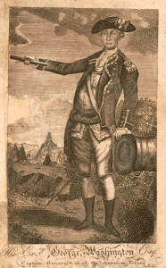His excy. George Washington Esqr. captain general of all the American forces. Engraver: John Normans, 1781. LOC: 2004666689.