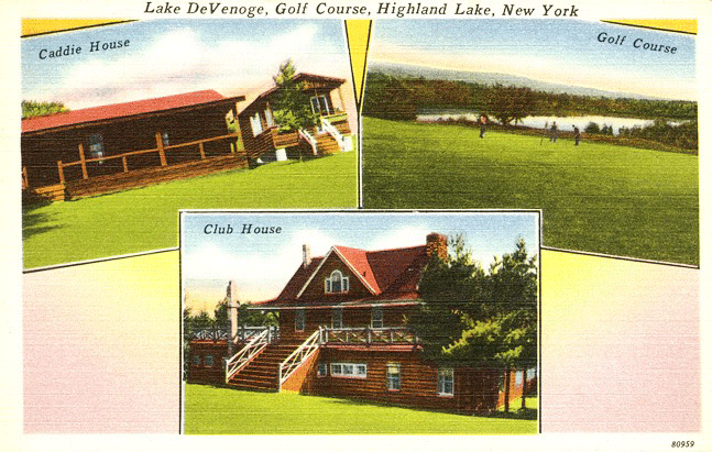 Lake DeVenoge Golf Course, Highland Lake, NY