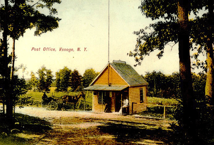 Venoge Post Office, before the area was called Highland Lake.