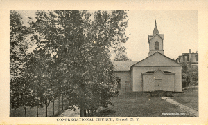 Congregational Church in Eldred where Felix Kyte preached.