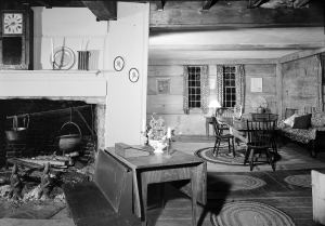 Inside the Olcutt Home in Vermont. Library of Congress: 167227. Perhaps it was similar to Hannah’s uncle Justus and aunt Amy Hickok’s home in Castleton, Vermont, 54 miles northwest of the Olcotts.